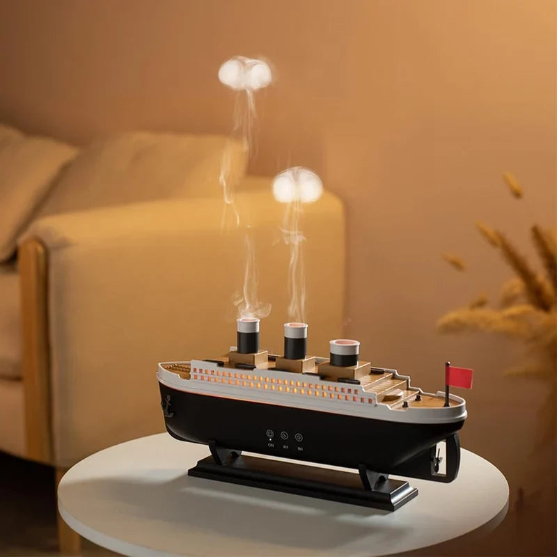 Jellyfish Ship-Shaped Aroma Diffuser | موزع عطور بشكل سفينة جيلي فيش