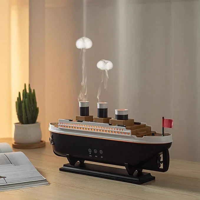 Jellyfish Ship-Shaped Aroma Diffuser | موزع عطور بشكل سفينة جيلي فيش