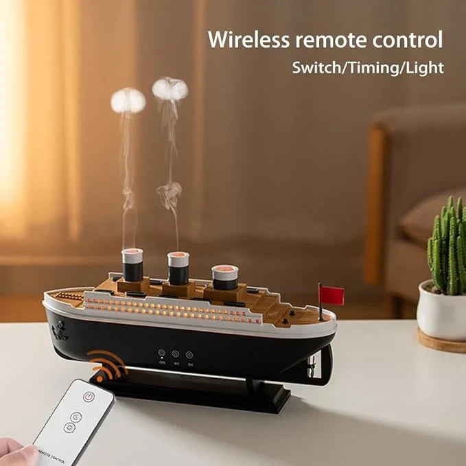 Jellyfish Ship-Shaped Aroma Diffuser | موزع عطور بشكل سفينة جيلي فيش