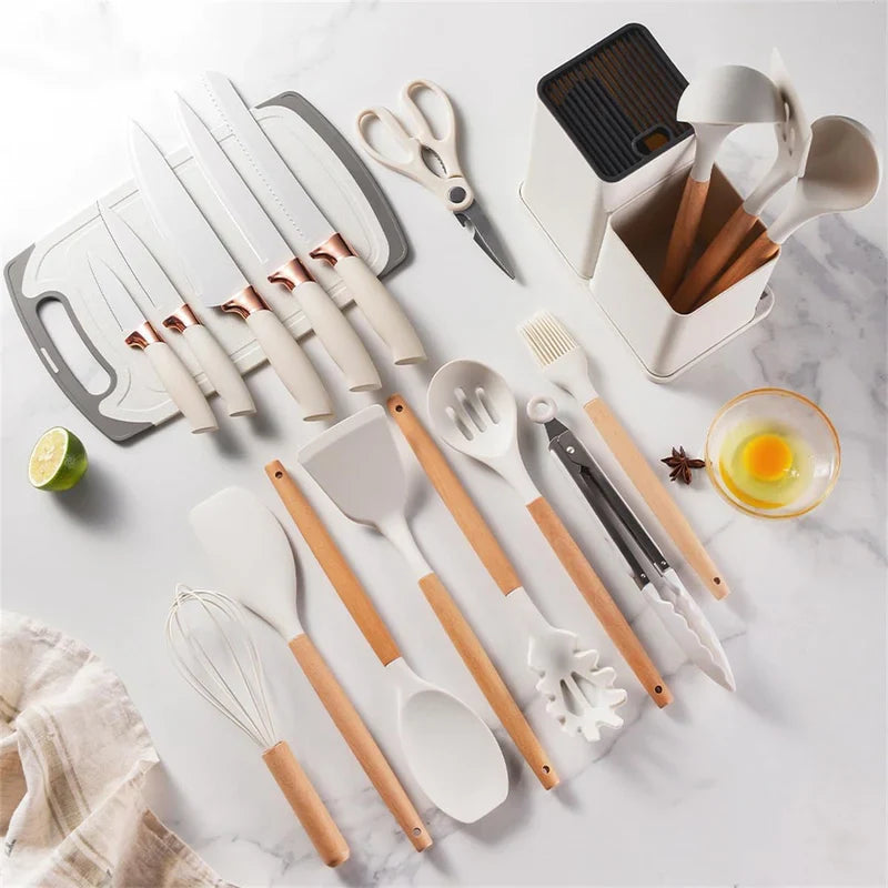 19PCS Kitchen Set | طقم أدوات مطبخ 19 قطعة