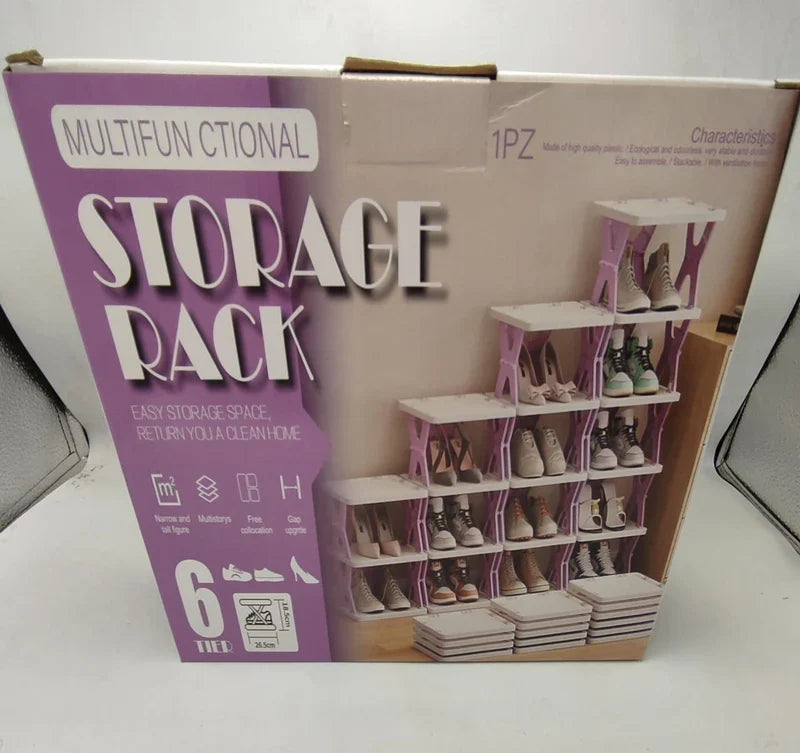 Multifunctional Storage Rack (6-Tier) | رف تخزين متعدد الاستخدامات بستة طبقات