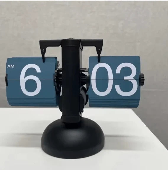 Retro Flip Clock | ساعة فليب ريترو بتصميم كلاسيكي