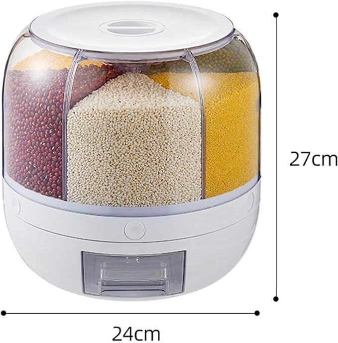 Rotating Food Storage Dispenser | موزع تخزين الطعام الدوار
