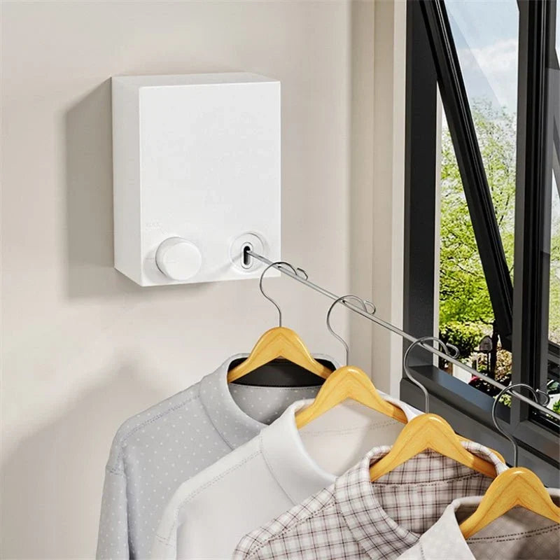 Telescopic Clothesline Clothes Drying Rope | حبل غسيل تلسكوبي قابل للسحب