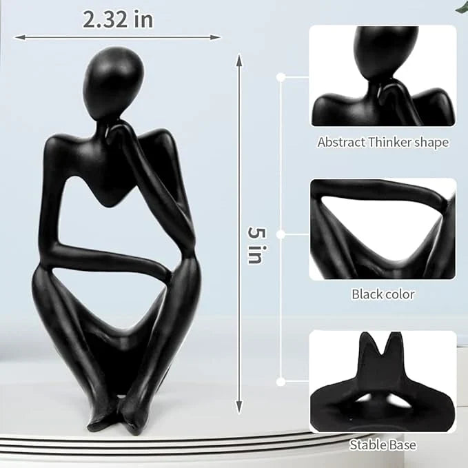 Thinking Man Art Sculpture | تمثال الرجل المفكر الفني